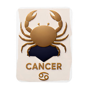 Cancer Zodiac Decor Astrology Gift Magnet