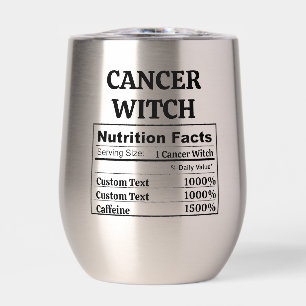 Cancer Zodiac Gift Customize Magical Witch Humour