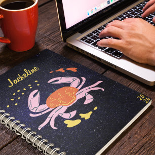 Cancer Zodiac l Galaxie moderne Sky Star Calendrie