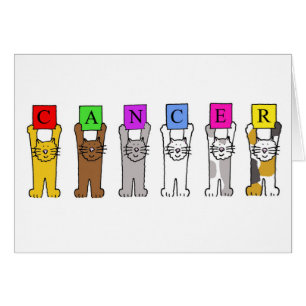 Cancer Zodiac Sign, Cartoon Cats.