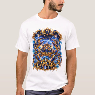 Cancer Zodiac Sign – Celestial Crab Astrology Luxu T-Shirt