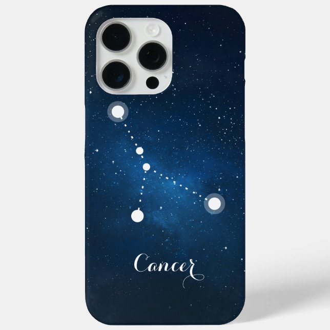 Cancer Zodiac Sign Constellation Case-Mate iPhone Case (Back)