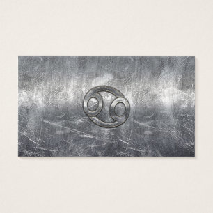 Cancer Zodiac Sign in Industrial Style