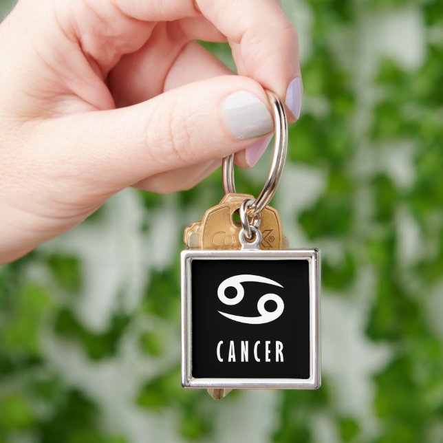 Cancer zodiac sign keychain (Hand)