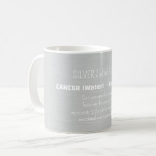 CANCER Zodiac Sign Personality Traits Coffee Mug