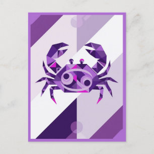 Cancer Zodiac Sign Postcard