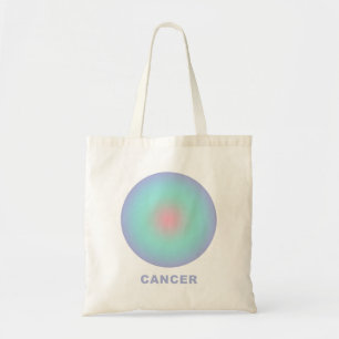 Cancer Zodiac Sign Stylish Gradient    Tote Bag