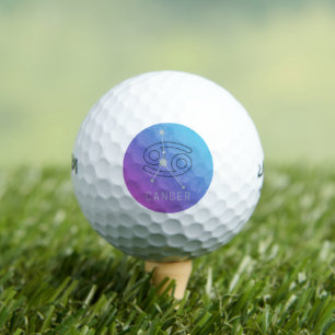 Cancer Zodiac Star Sign Horoscope Constellation Golf Balls
