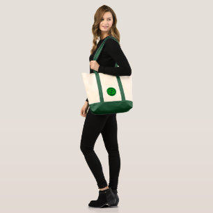 Cancer Zodiac Symbol Green Mix Tote Bag