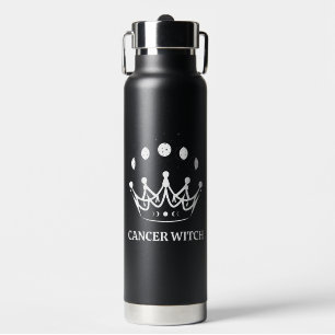 Cancer Zodiac Witch Customize Astrology BFF Trendy Water Bottle