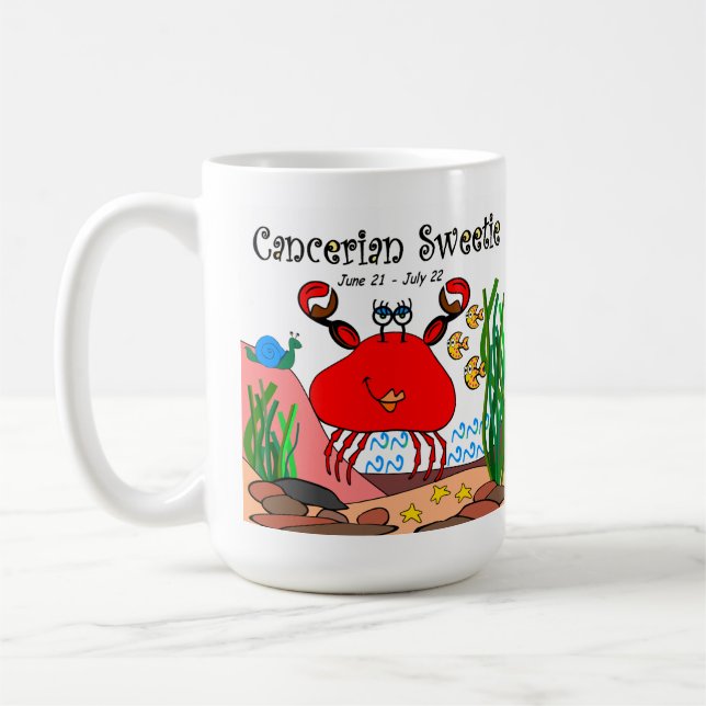 Cancerian Sweetie Coffee Mug (Left)
