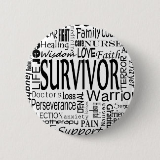 CancerWords 2 Inch Round Button