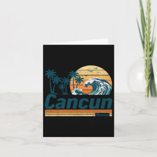 Cancun Group Matching Family Vacation Summer Card