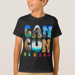 Cancun Mexico 2025 Vacation Beach Matching Family  T-Shirt