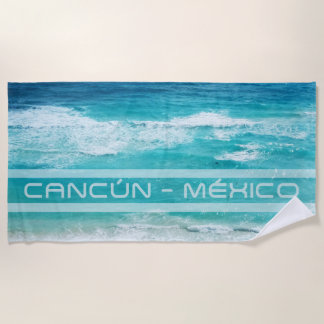 Cancun - Mexico Beach Towel