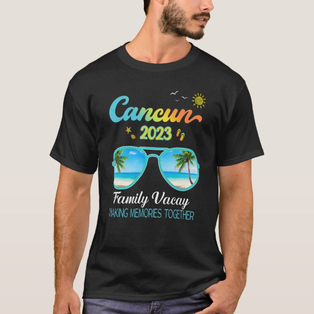 Cancun Mexico Family Trip 2023 Outfit_4 T-Shirt (Front)