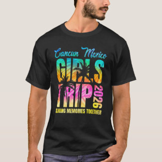 Cancun Mexico Girls Trip 2026 Vacation Weekend Mat T-Shirt