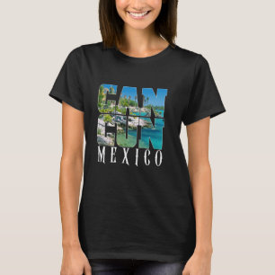 Cancun Mexico Resort Family Vacations Souvenir T-Shirt