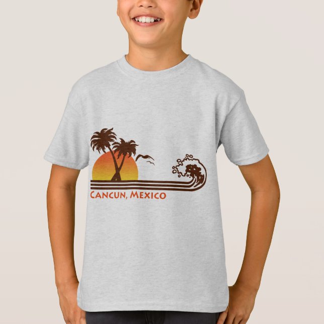 Cancun Mexico T-Shirt (Front)
