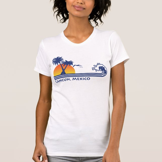 Cancun Mexico T-Shirt (Front)