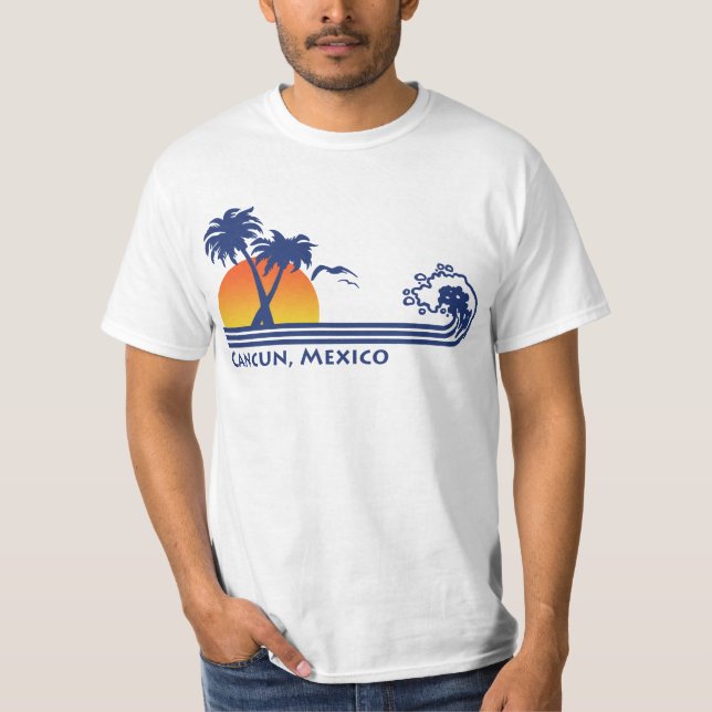 Cancun Mexico T-Shirt (Front)