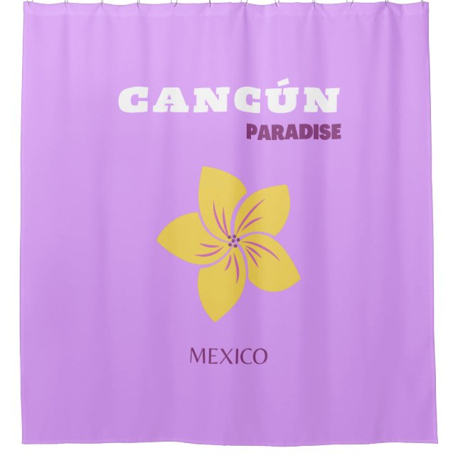 Cancun, Mexico, Tropical Art, Preppy, Travel Art (Front)