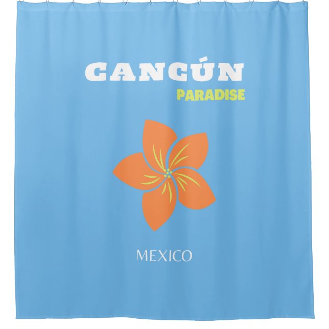 Cancun, Mexico, Tropical Art, Travel Art, Preppy (Front)