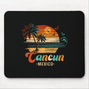 Cancun Mexico Vacation 2025 Matching Family Group Mouse Pad