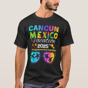 Cancun Mexico Vacation Beach 2025 Trip Group Squad T-Shirt