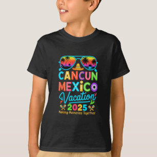 Cancun Mexico Vacation Beach 2025 Trip Matching Gr T-Shirt