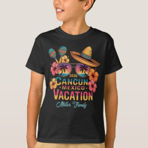 Cancun Mexico Vacation Beach Trip Tropical Summer T-Shirt