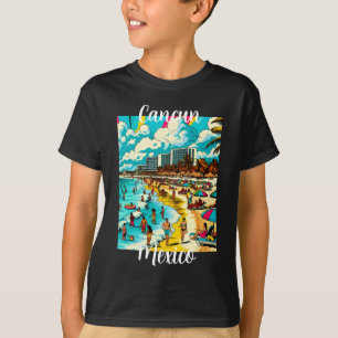 Cancun, Mexico with a Pop Art Vibe T-Shirt