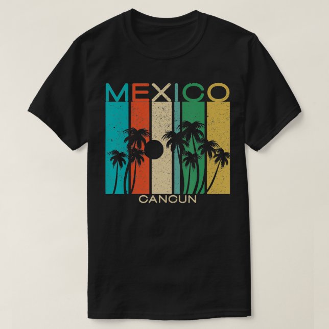 Cancun  Souvenir Mexico Summer Gift  T-Shirt (Design Front)