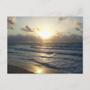 Cancun Sunrise Postcard