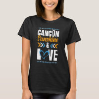 Cancun Sunshine Love Party Mexico Vacation Quote