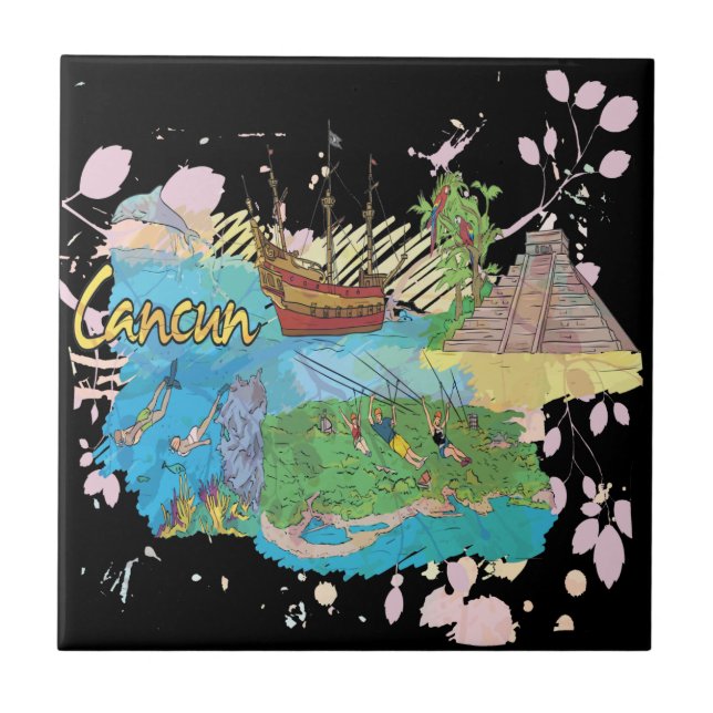 Cancun Tile (Front)
