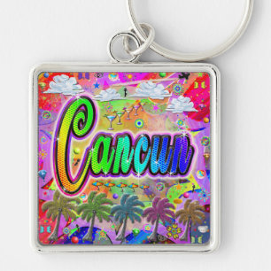 Cancun Vista Express Keychain