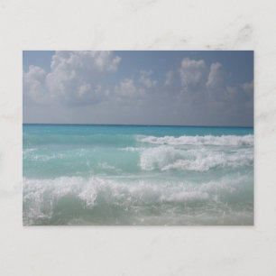 Cancun Waves Postcard