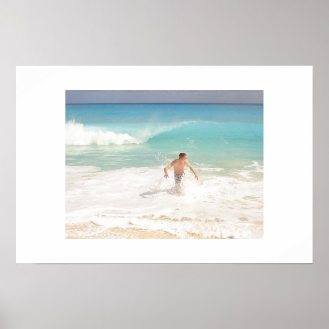 Cancun Waves Poster (Front)