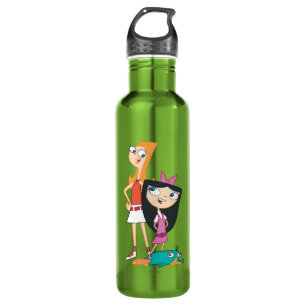Candace, Isabella, and Agent P 710 Ml Water Bottle