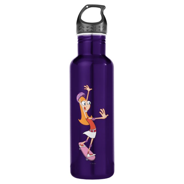 Candace on Skateboard 710 Ml Water Bottle (Front)
