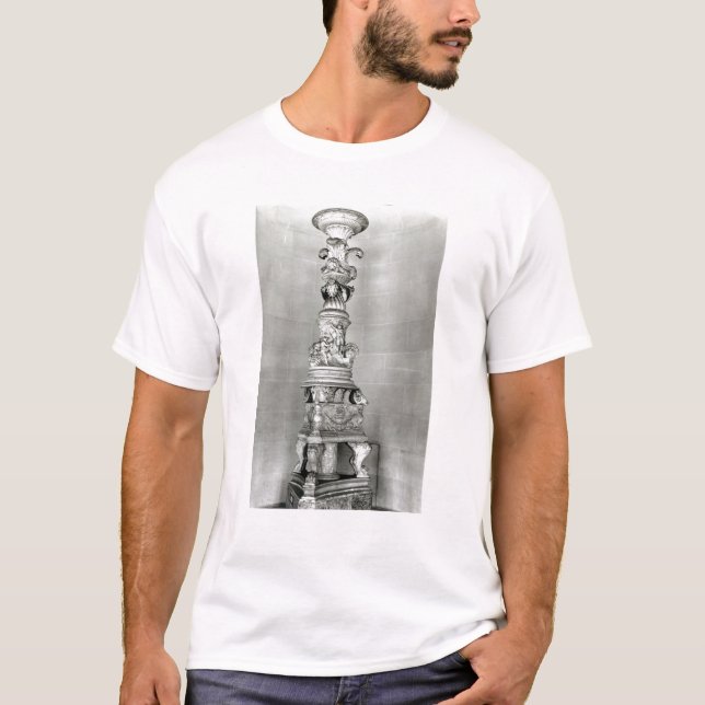 Candelabra designed by Piranesi on the basis T-Shirt (Front)