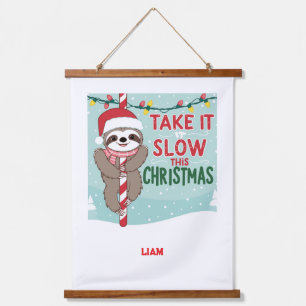 candi cane,merry christmas, season greetings, fath hanging tapestry