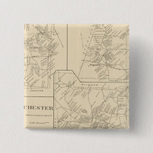 Candia, Epping 2 Inch Square Button