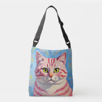 “Candice” A Cherry Striped Mystique – Cat Portrait