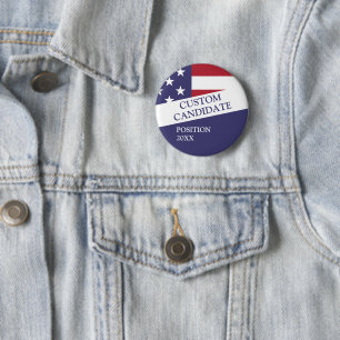Candidate for election personalized  2 inch round button
