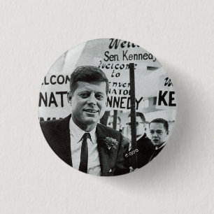 Candidate Kennedy 1 Inch Round Button