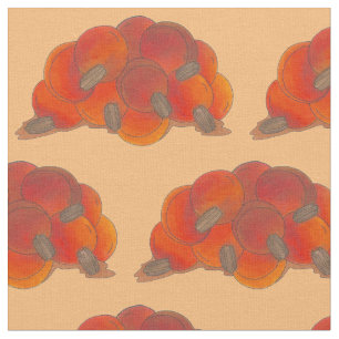 Candied Yams Sweet Potatoes with Pecans Soul Food Fabric