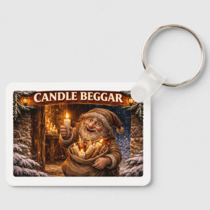 Candle Beggar Icelandic Yule Lad Keychain