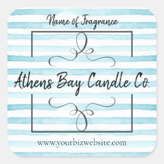 Candle Business Label